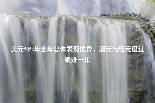 美元2024年全年总体表现优异，澳元与纽元度过艰难一年