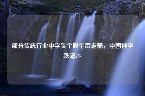 部分传统行业中字头个股午后走弱，中国神华跌超2%