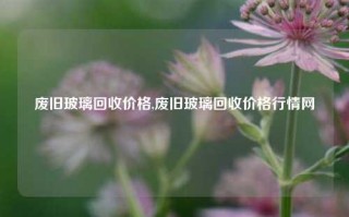 废旧玻璃回收价格,废旧玻璃回收价格行情网