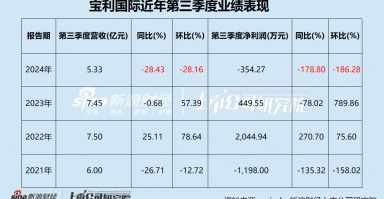 宝利国际第三次谋划易主 池州市国资委或将接盘 屡败屡战背后经营业绩惨淡