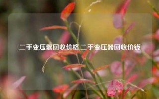 二手变压器回收价格,二手变压器回收价钱