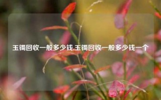 玉镯回收一般多少钱,玉镯回收一般多少钱一个