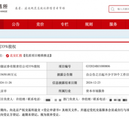 底价超15亿元！北京国资拟清仓瑞银证券33%股权