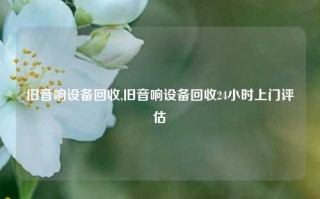 旧音响设备回收,旧音响设备回收24小时上门评估