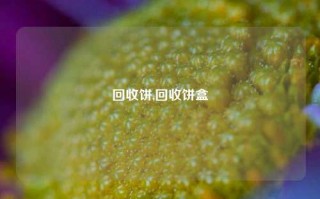 回收饼,回收饼盒
