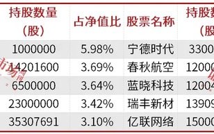 公募基金三季报披露落幕，明星基金经理朱少醒、张坤、金梓才调仓了哪些标的？