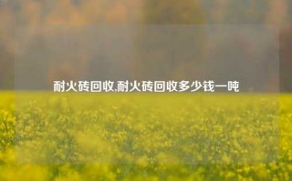 耐火砖回收,耐火砖回收多少钱一吨