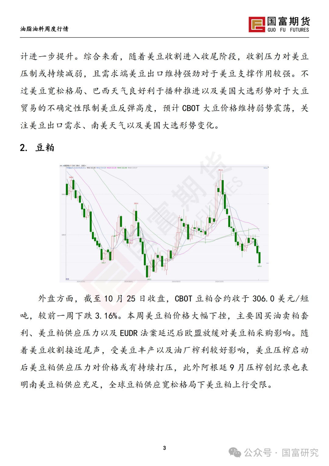 【国富豆系研究周报】美豆收割临近尾声 CBOT大豆小幅反弹-第5张图片-华粤回收