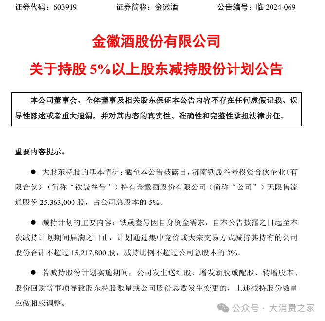 金徽酒股权质押高企、被减持，合同负债攀升背后是否施压经销商？-第1张图片-华粤回收