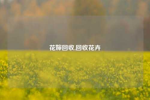 花婶回收,回收花卉-第1张图片-华粤回收