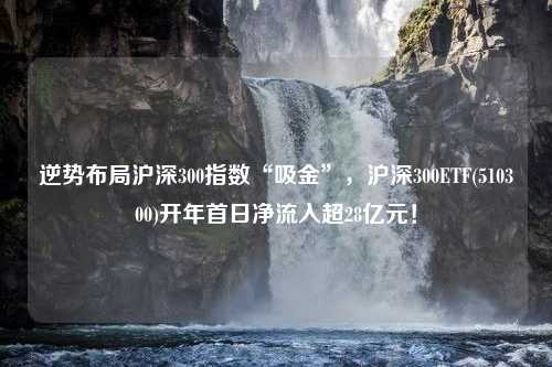 逆势布局沪深300指数“吸金”，沪深300ETF(510300)开年首日净流入超28亿元！