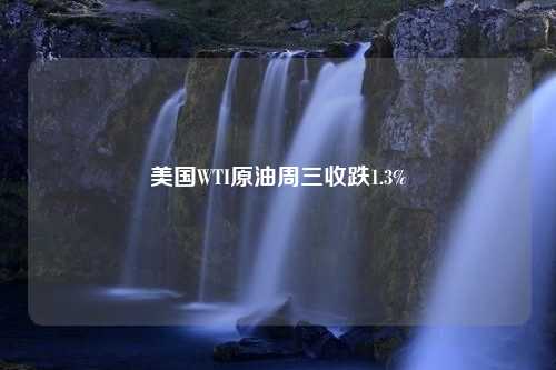 美国WTI原油周三收跌1.3%