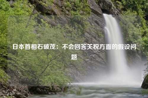 日本首相石破茂：不会回答关税方面的假设问题