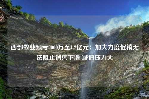 西部牧业预亏9000万至1.2亿元：加大力度促销无法阻止销售下滑 减值压力大