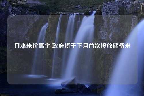 日本米价高企 政府将于下月首次投放储备米